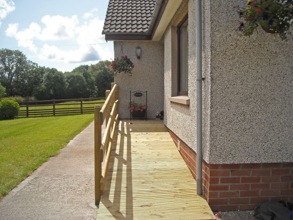 Cost of Hardwood Ramp Installation in Loveland